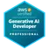 AWS Certified Generative AI Developer – Professional badge